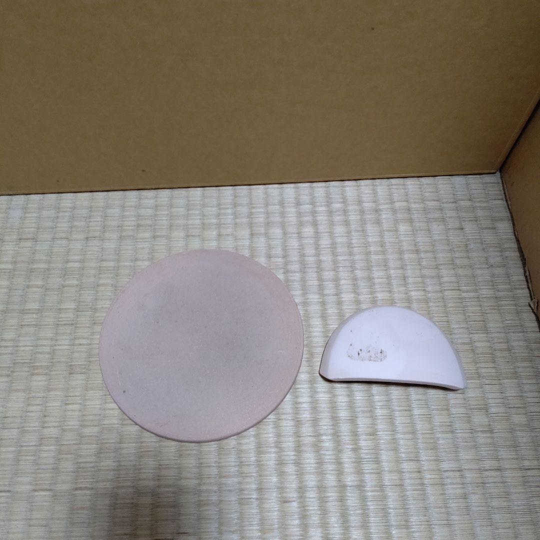 茶道具、唐銅面取風炉、秋元宗幹作、尺○、前瓦、底瓦、敷板、電熱器付き、ちか16番