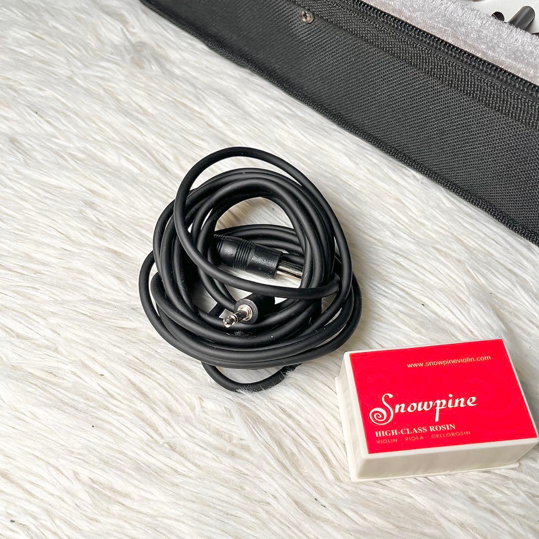 【美品】ENNBOM サイレントバイオリン HVPV-30 ホワイト 人気色