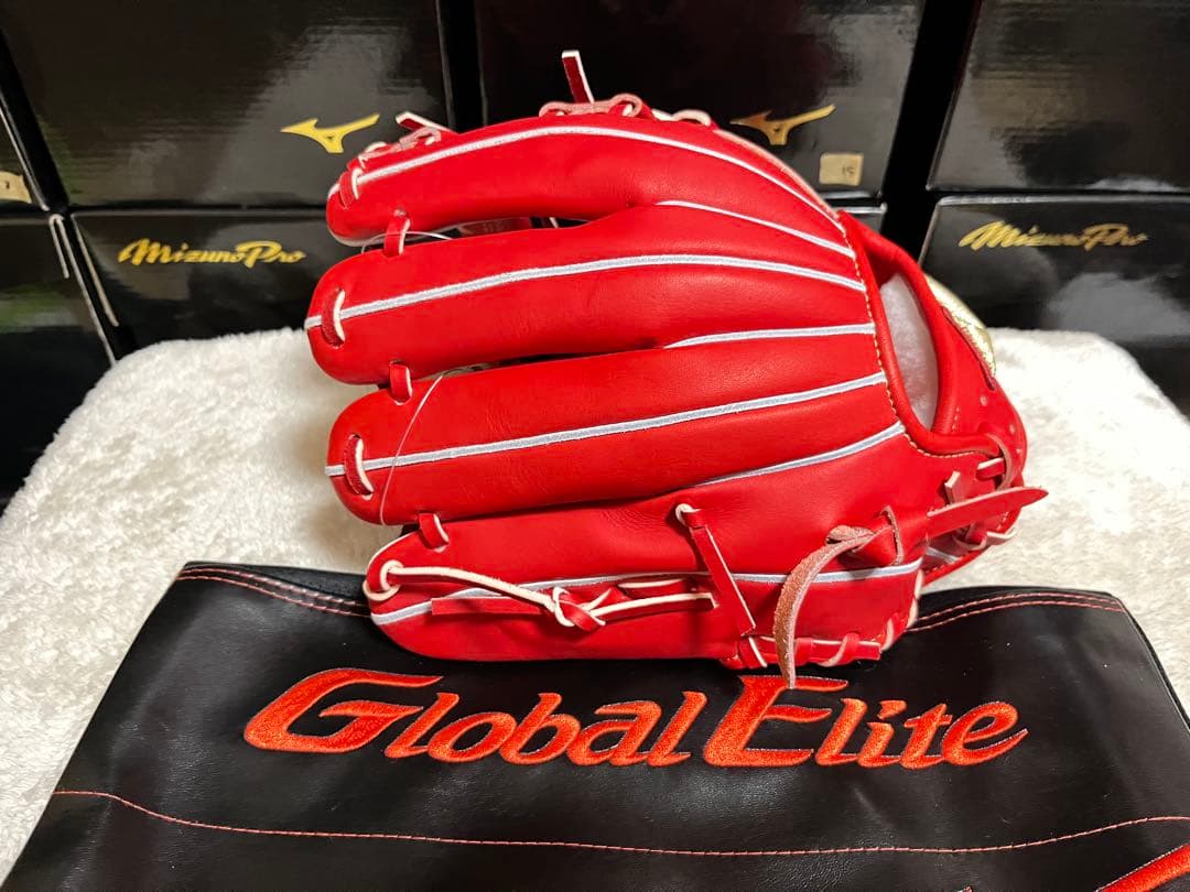 日本製　グローバルエリート　 硬式　内野手用　グラブ　ミズノプロ