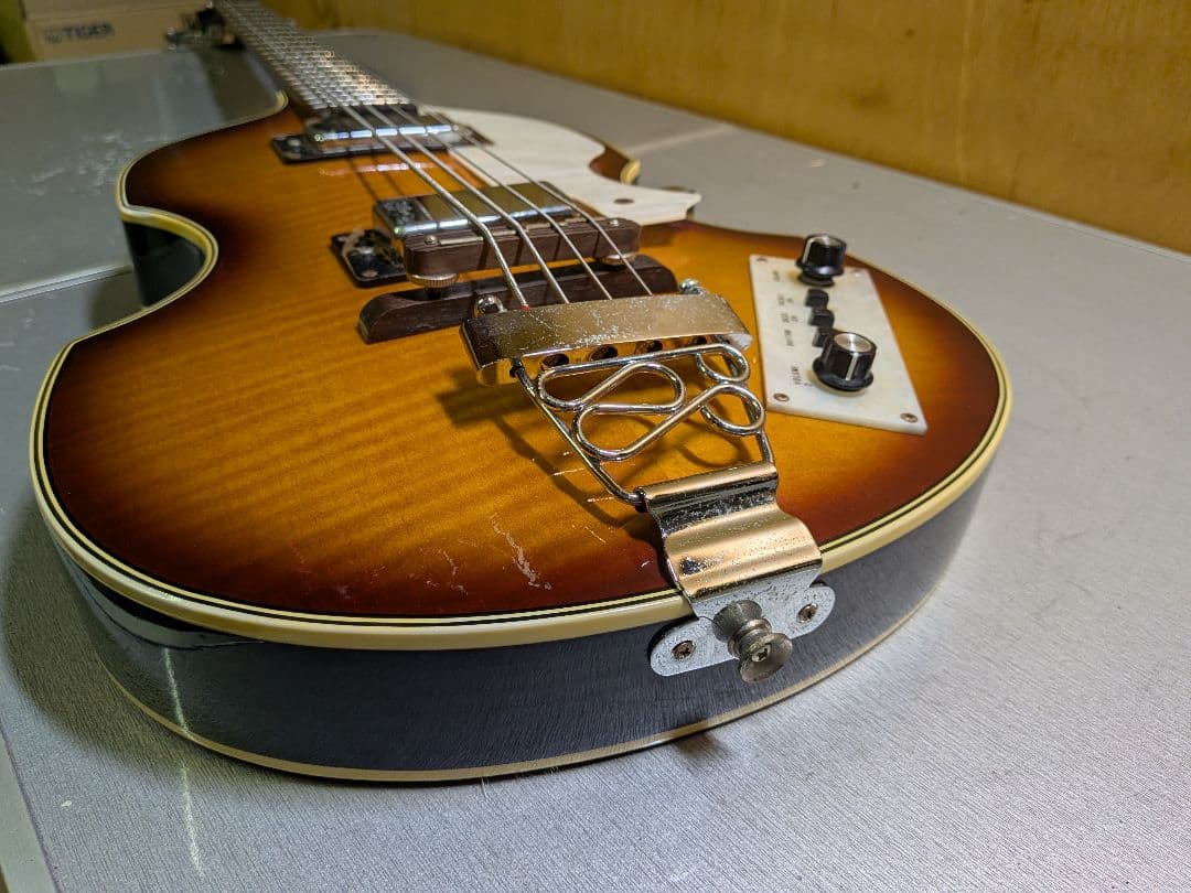 Academy バイオリンベース ケース・ストラップ付き