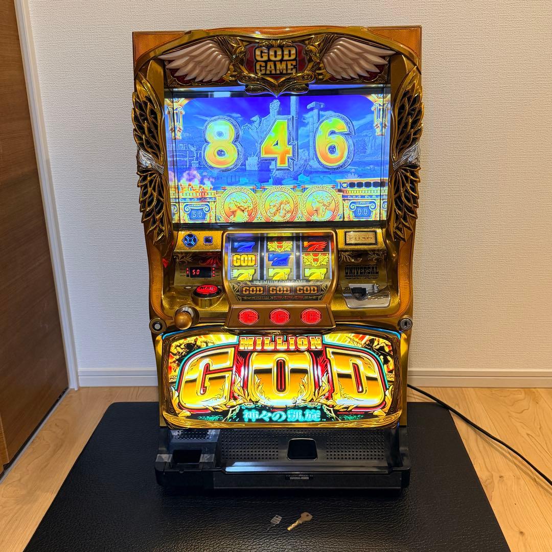 美品✨神々の凱旋　5号機　パチスロ実機ミリオンGOD プレミアムゴッドゲーム