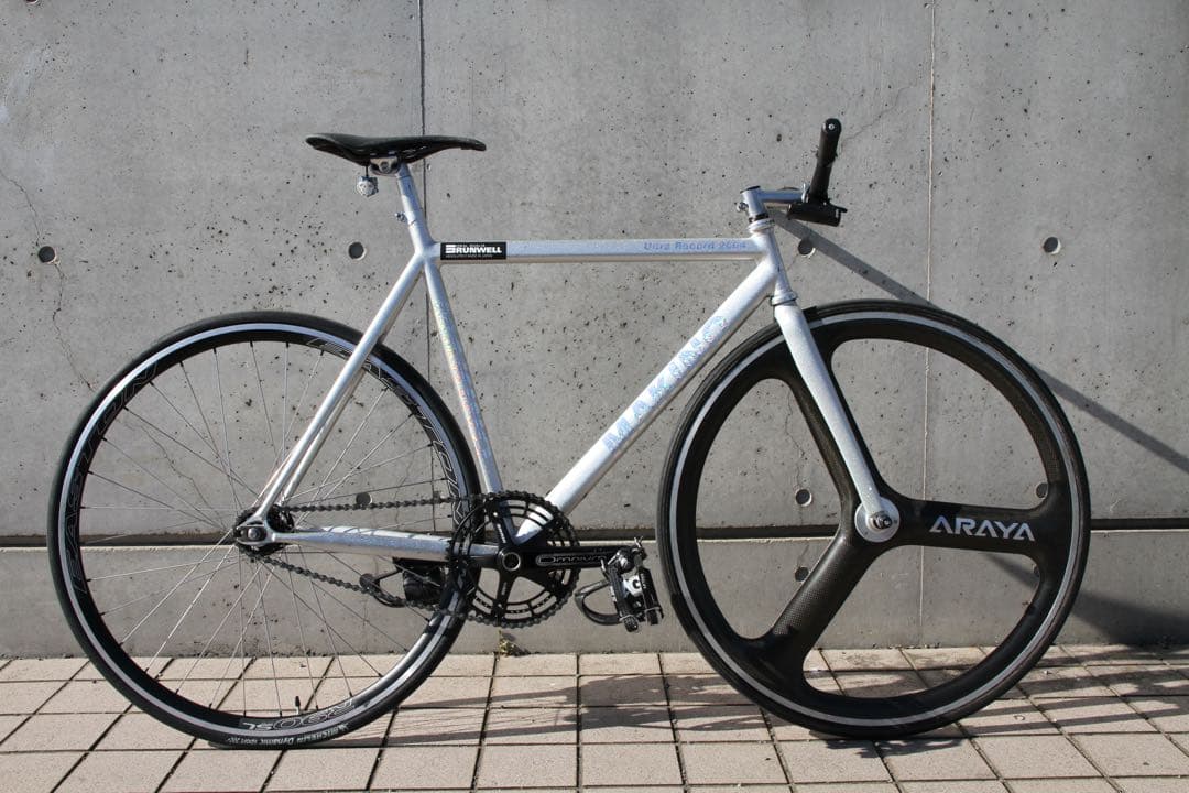 PAUL TRACKハブ R90SL ピストホイール リア