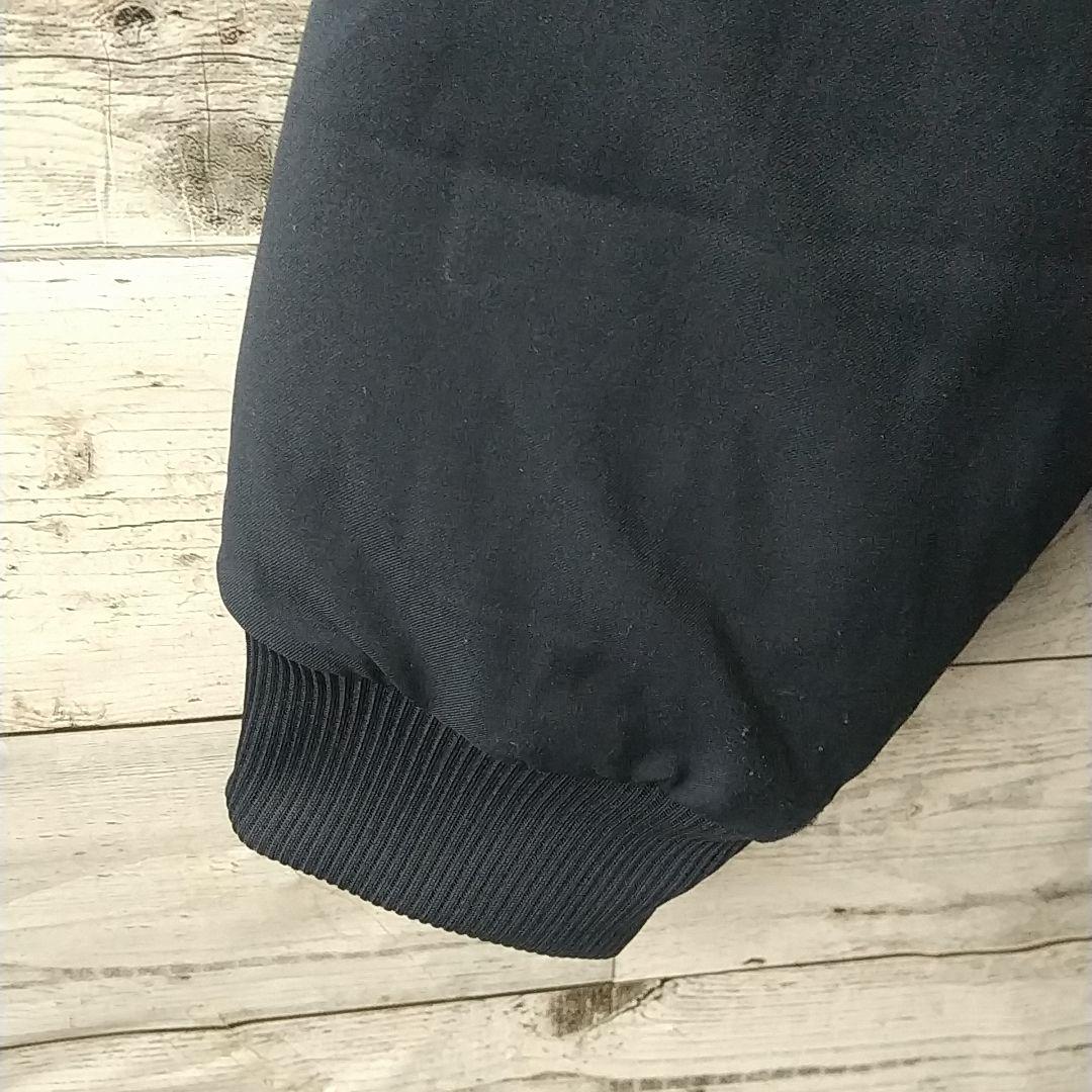 人気☆アディダス レアルマドリード 刺繍 中綿入り ジャケット L ネイビー