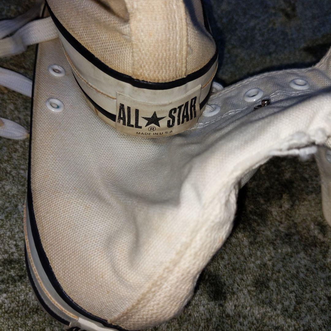 CONVERSE ALL STAR ホワイト シューズ（メイド・イン・ＵＳＡ）