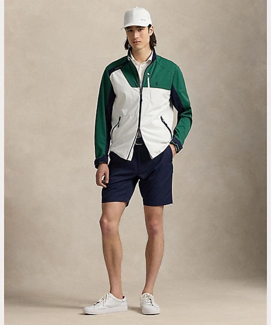 RLX ゴルフ カラーブロック パッカブル ジャケット M ラルフローレン