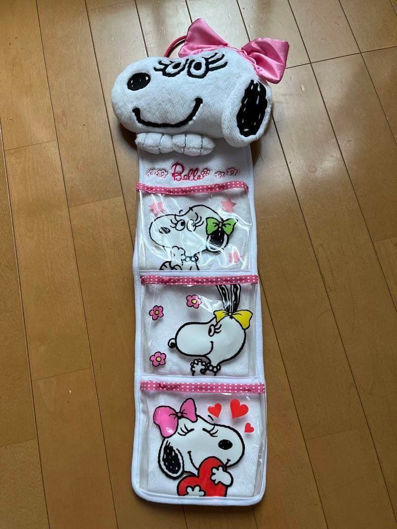 スヌーピー　ベルちゃん　ウォールポケット　ぬいぐるみ　ピーナッツ　レア　当時