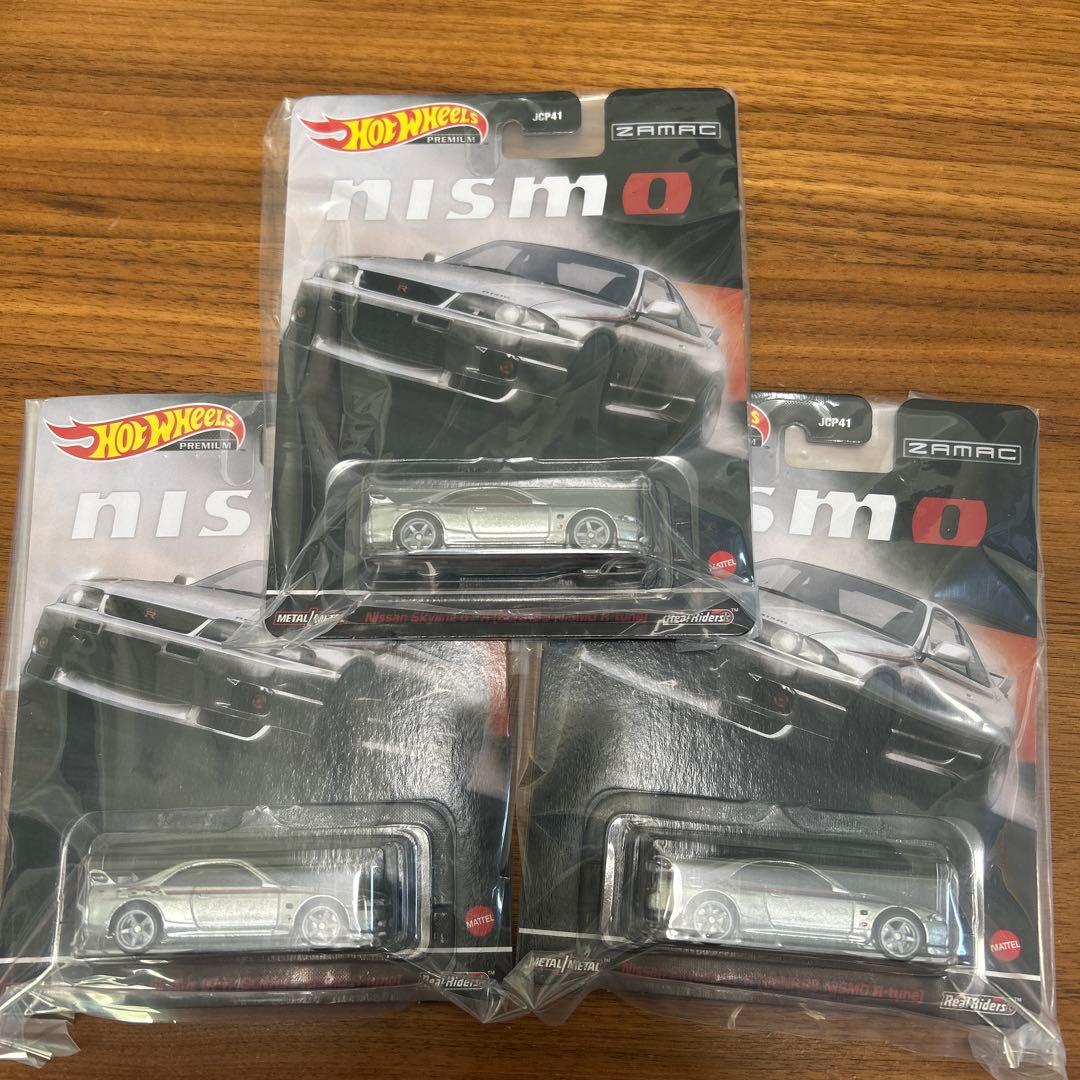 ホットウィール GT-R BCNR33 NISMO R-tune 3台セット