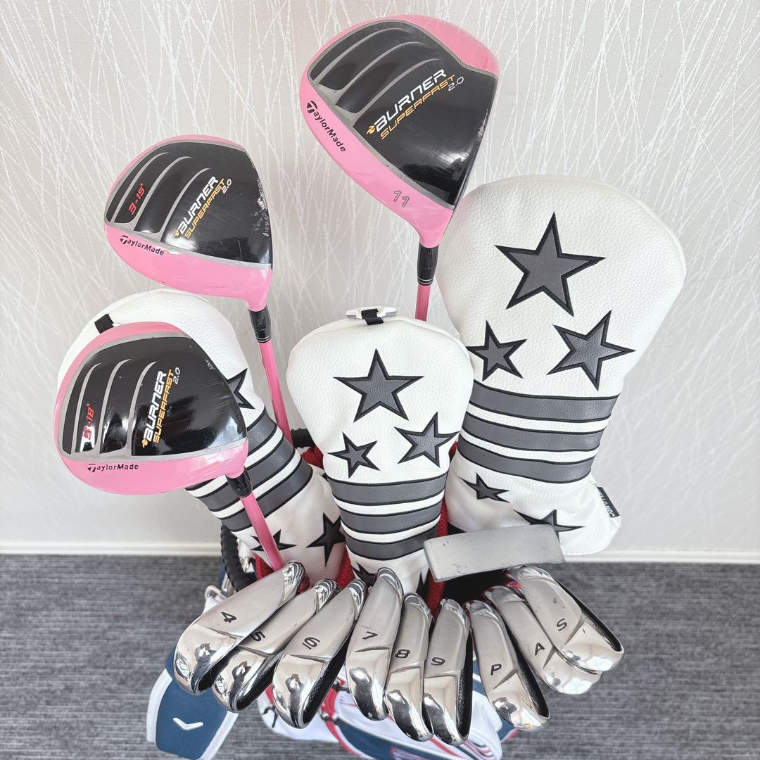 超豪華❗テーラーメイド/BURNER ゴルフ初心者 レディース ゴルフセット