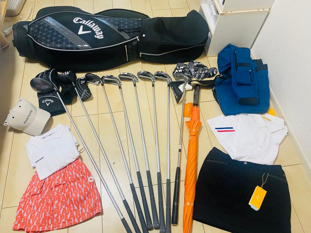 Callaway Solaire レディース クラブセット他人気ブランドウェア付
