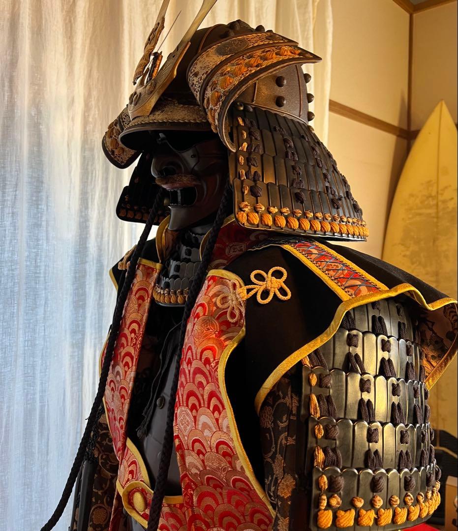 【eさま専用】『薩摩国住光忍十一代作』日本甲冑 当世具足『鎧 一式、陣羽織付』