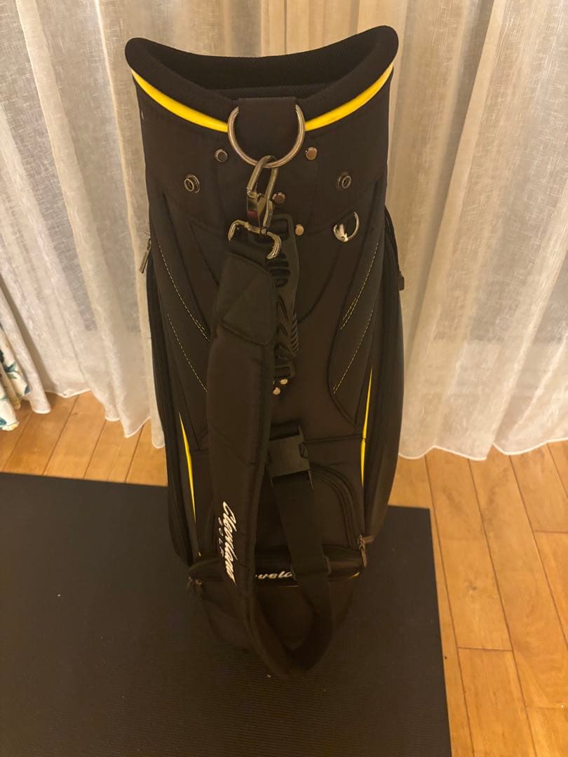 Cleveland Golf キャディバッグ 黒/黄色