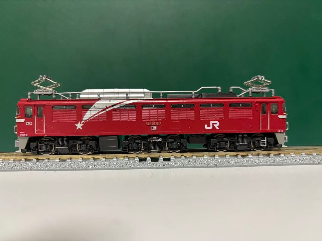 KATO EF81 81号機　北斗星色