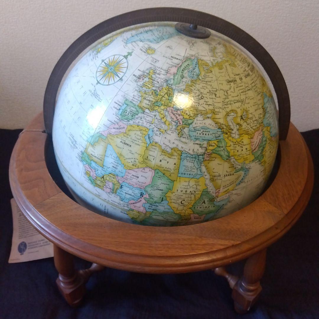 リプルーグル地球儀☆コロニアル型