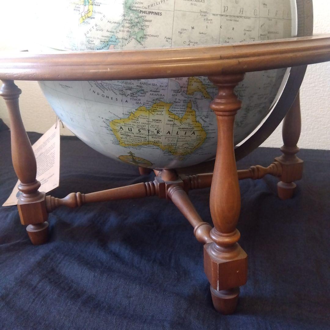 リプルーグル地球儀☆コロニアル型