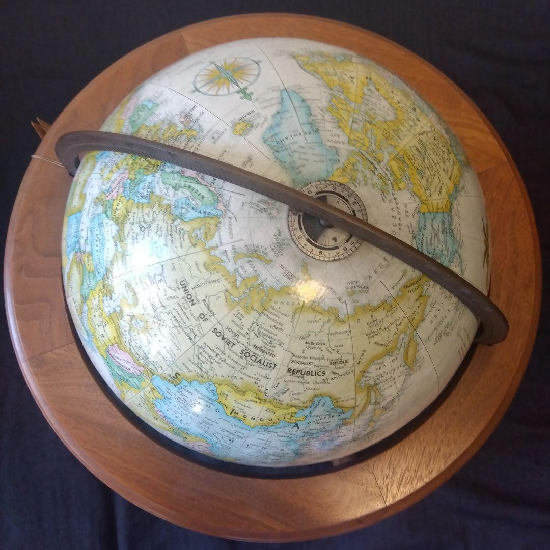 リプルーグル地球儀☆コロニアル型