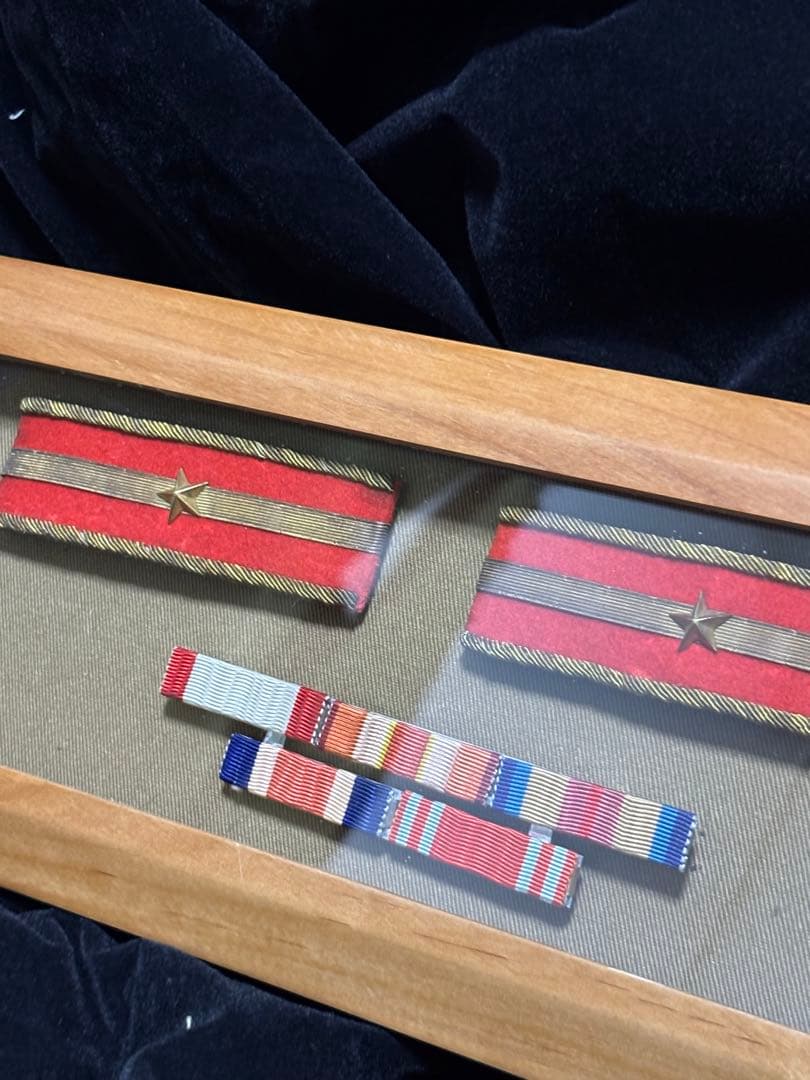 旧日本軍　軍隊物　蔵出し　肩章　略綬　当時物