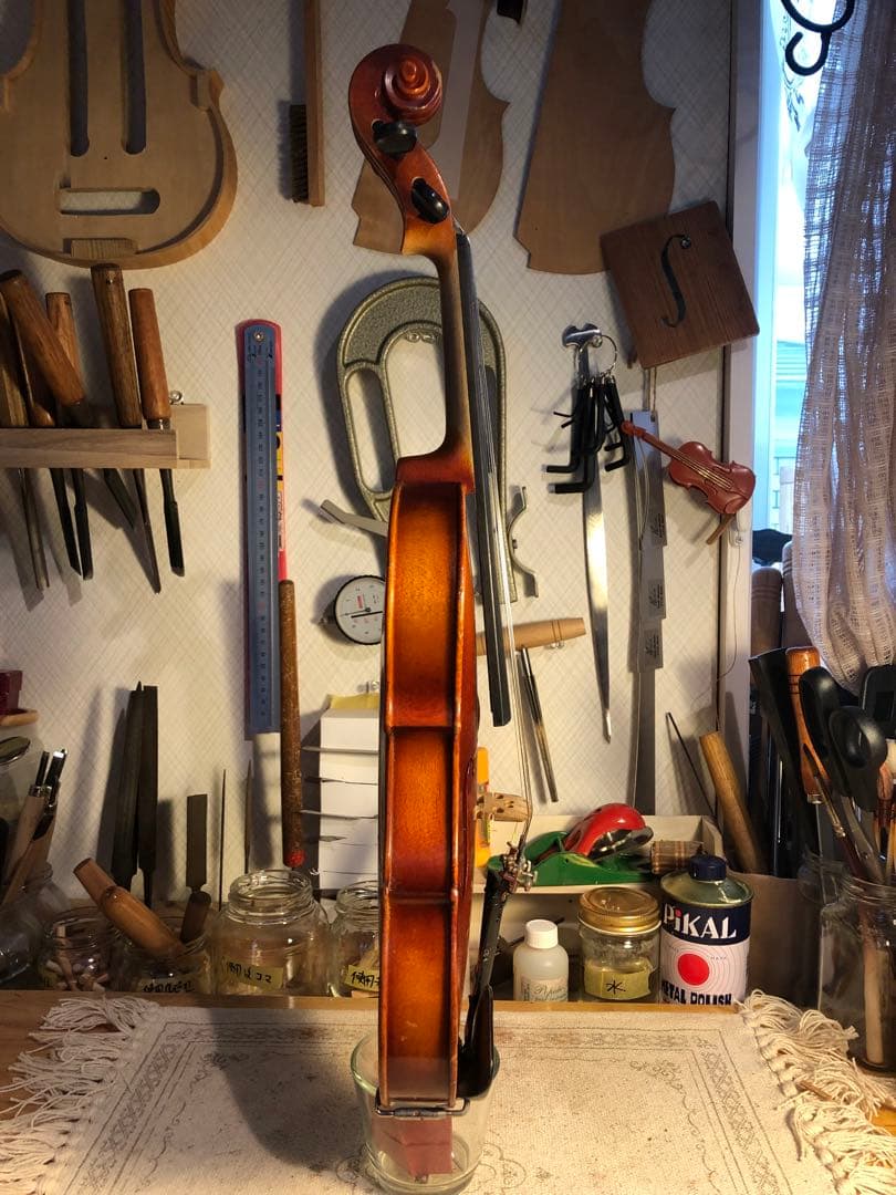 【駒&魂柱調整済】Suzuki分数バイオリンNo280 1/4 1991