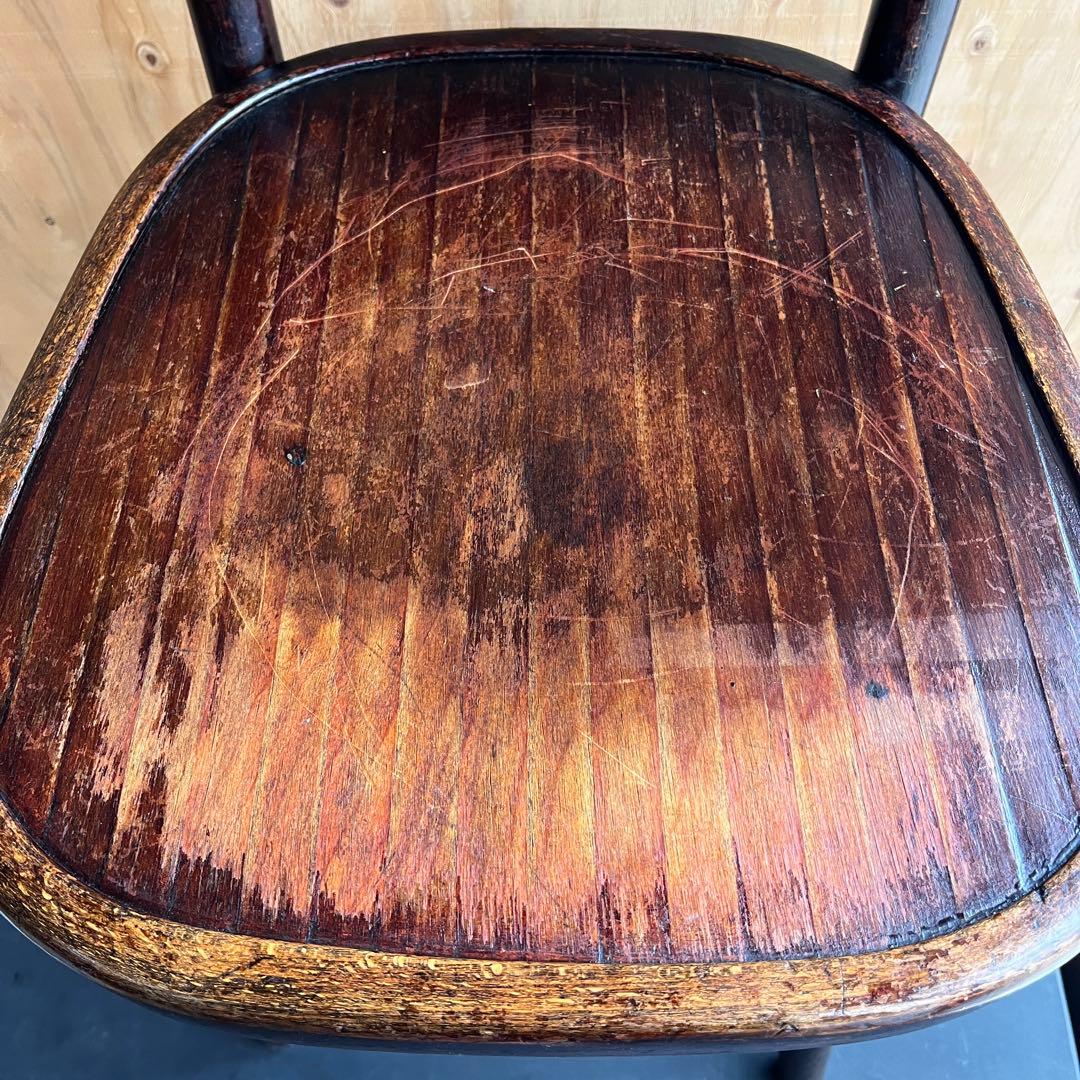 アンティーク家具 椅子 木製 フィッシェル チェコ カフェチェア ベントウッド