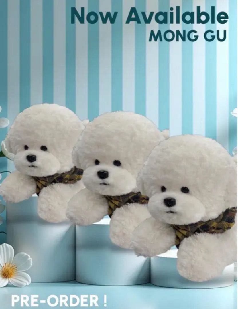 数量限定商品ぬいぐるみ JUMINE MONGGU ぬいぐるみ作家 大きいサイズ