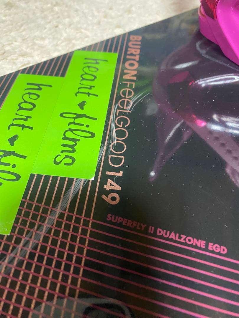 バートン　BURTON フィールグッド　149cm サロモン ビィンディング