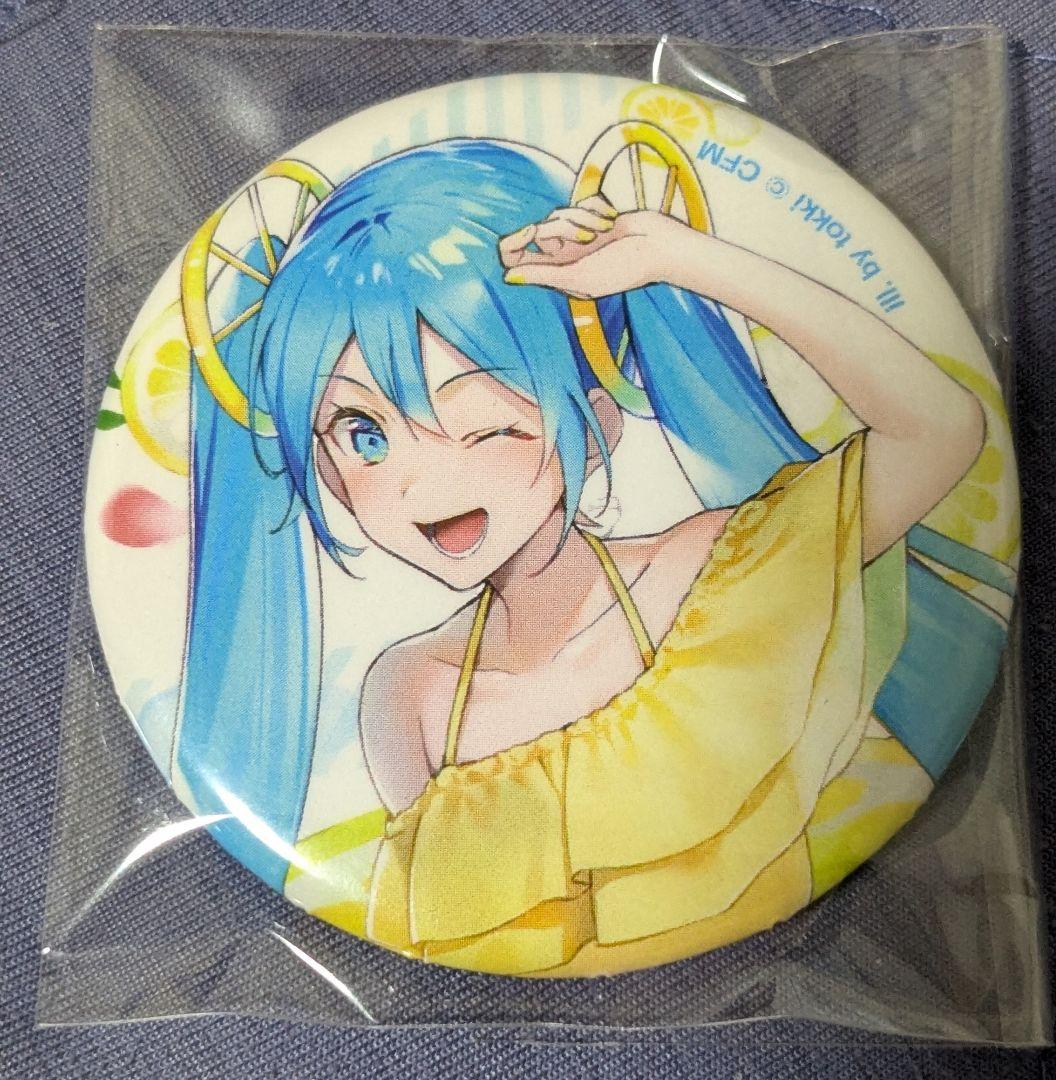 初音ミク パパパ・パーティ 缶バッジ tokki