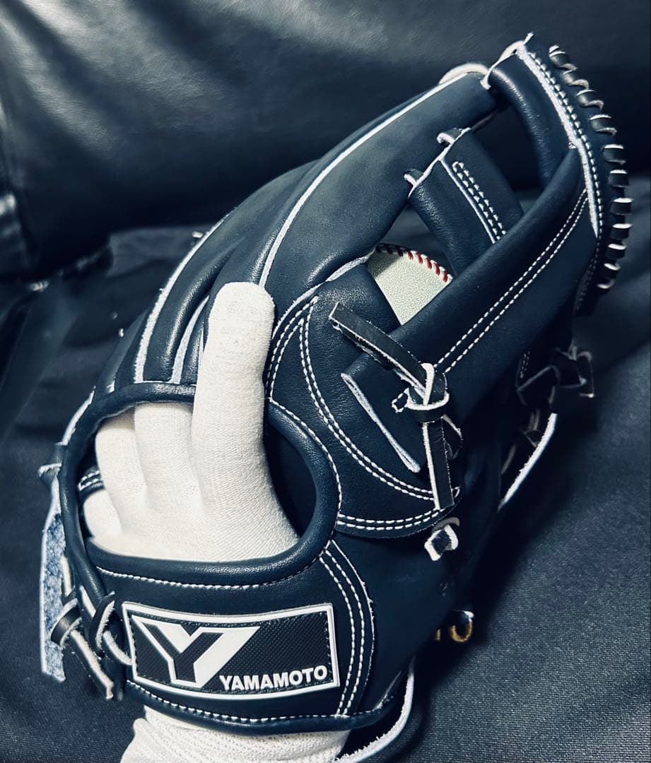 YGS 山本グラブスタジオ 硬式 グラブ 内野手用 MK2 屋外未使用 最上級