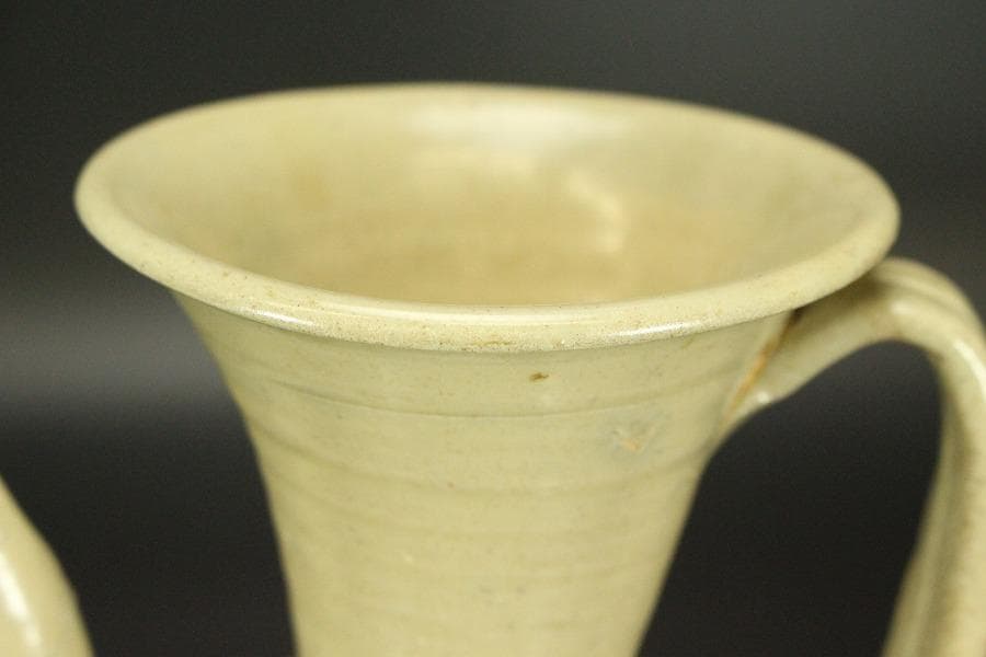 中国美術 古陶磁 白磁 水注(ZE591)