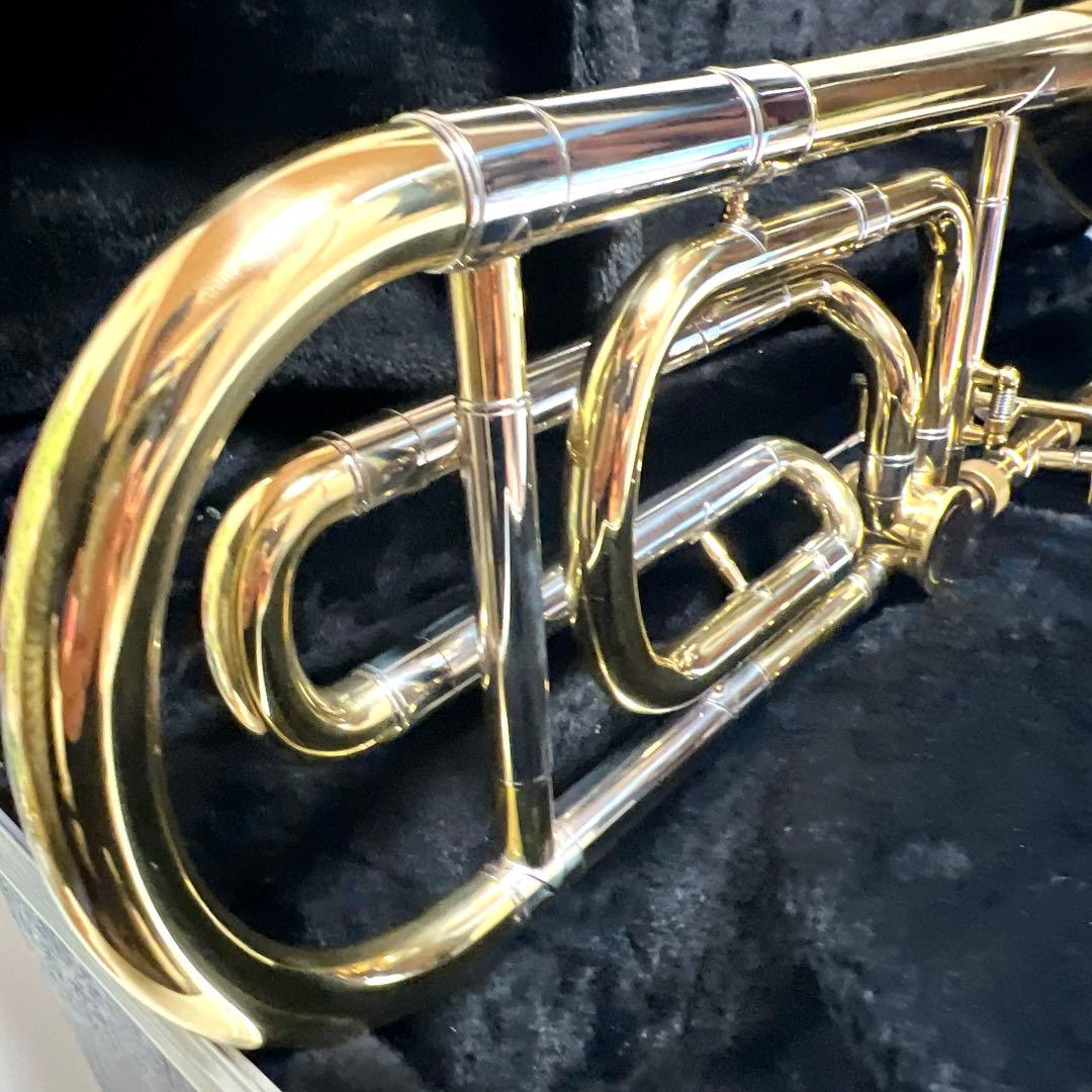 【極美品】Playtech テナーバストロンボーン プレイテック　吹奏楽　管楽器