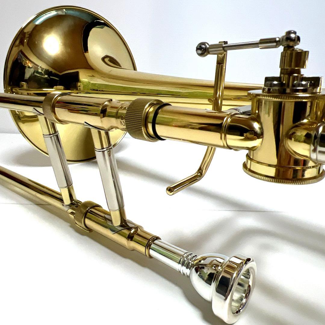 【極美品】Playtech テナーバストロンボーン プレイテック　吹奏楽　管楽器