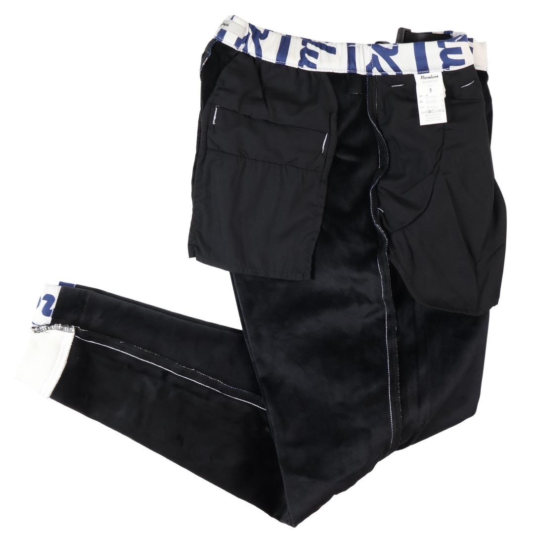 【size5】秋冬 定価35,200円 ラッセルノ ボンディング ジョガーパンツ