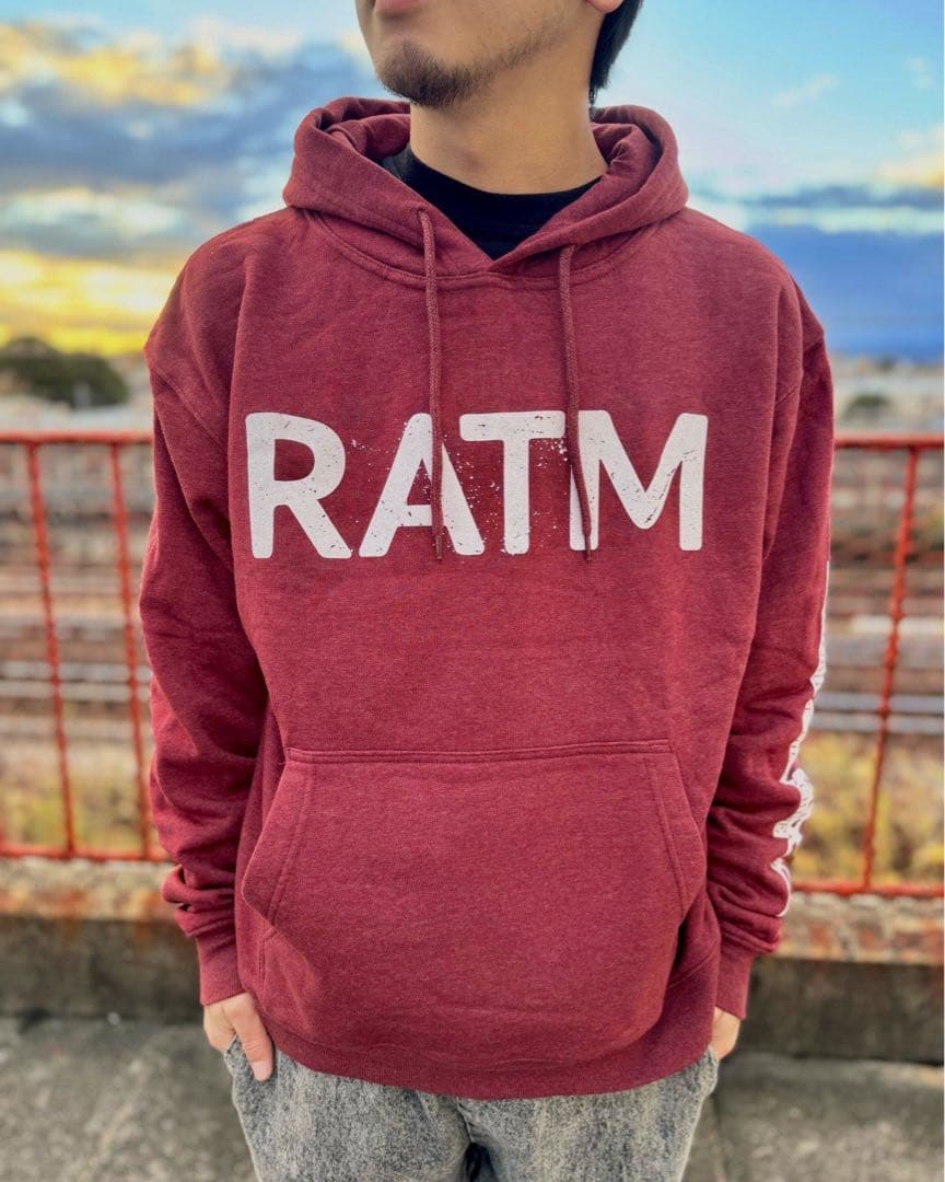 新品未使用 RAGE AGAINST THE MACHINE パーカー Mサイズ