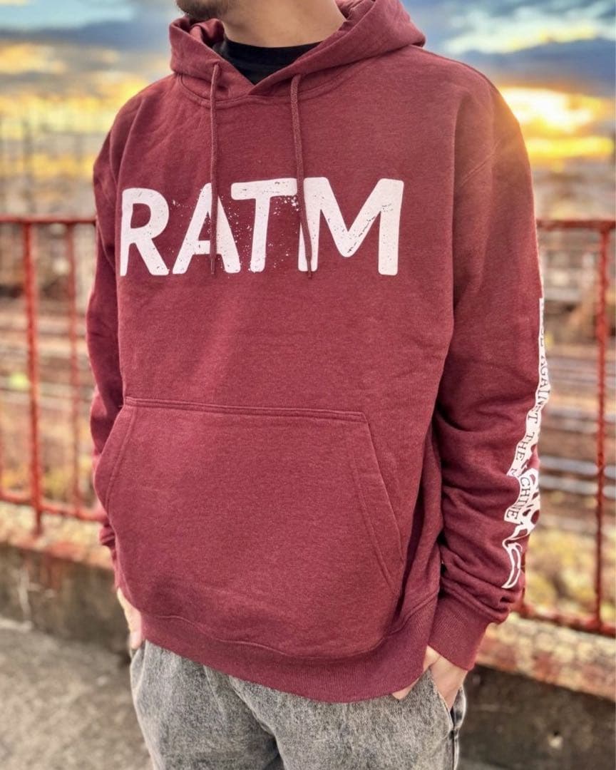 新品未使用 RAGE AGAINST THE MACHINE パーカー Mサイズ