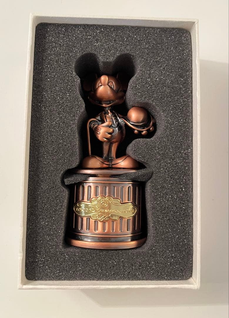 ミッキーマウス ブロンズ像 小物入れ 東京ディズニーランドホテル スイート限定
