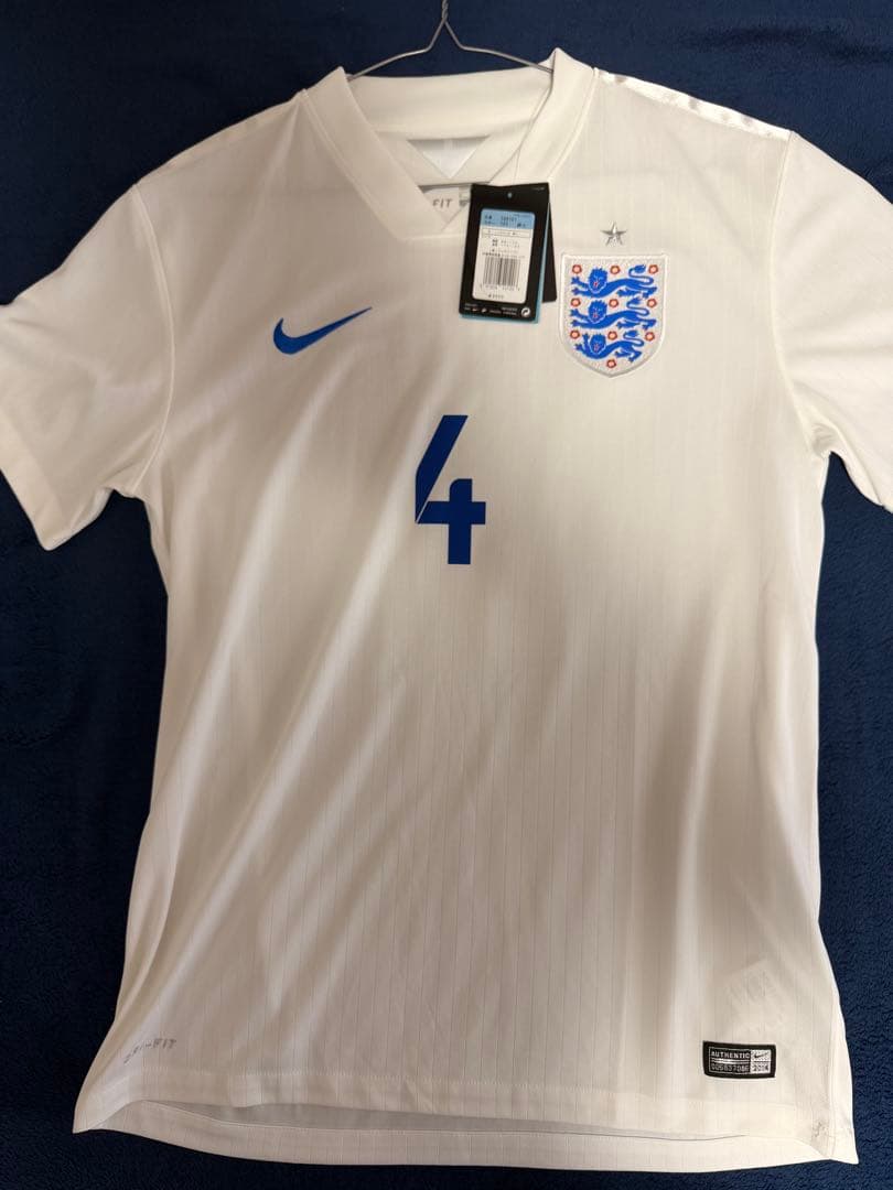 【貴重/正規品】ジェラード　イングランド代表　ユニフォーム　2014 代表ラスト