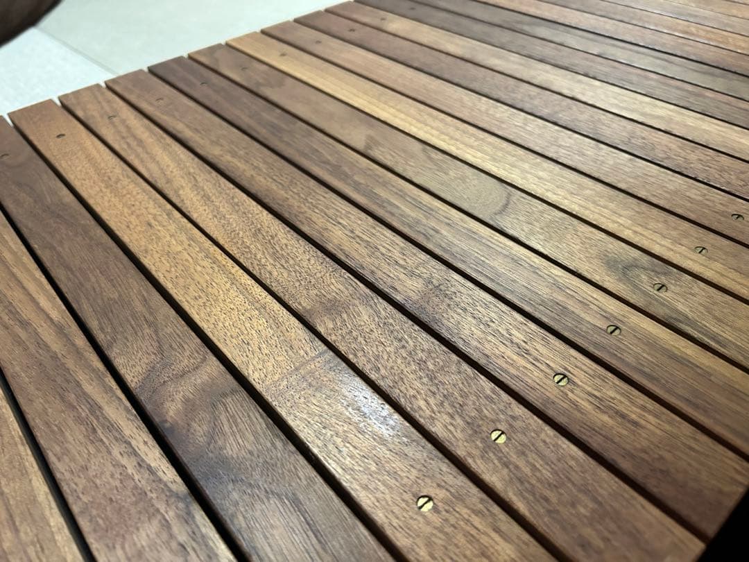 WHAT WE WANT Extention table ウォルナット