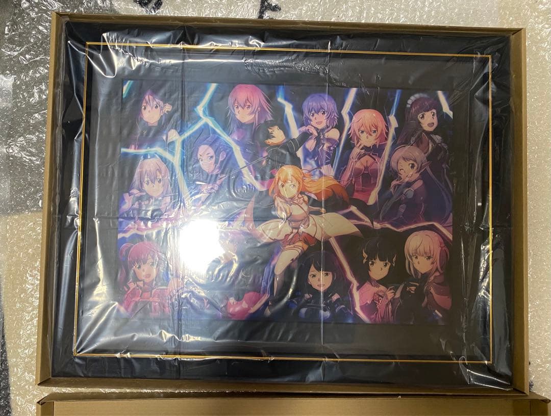 SAOゲーム10周年 公式キャラファイングラフ