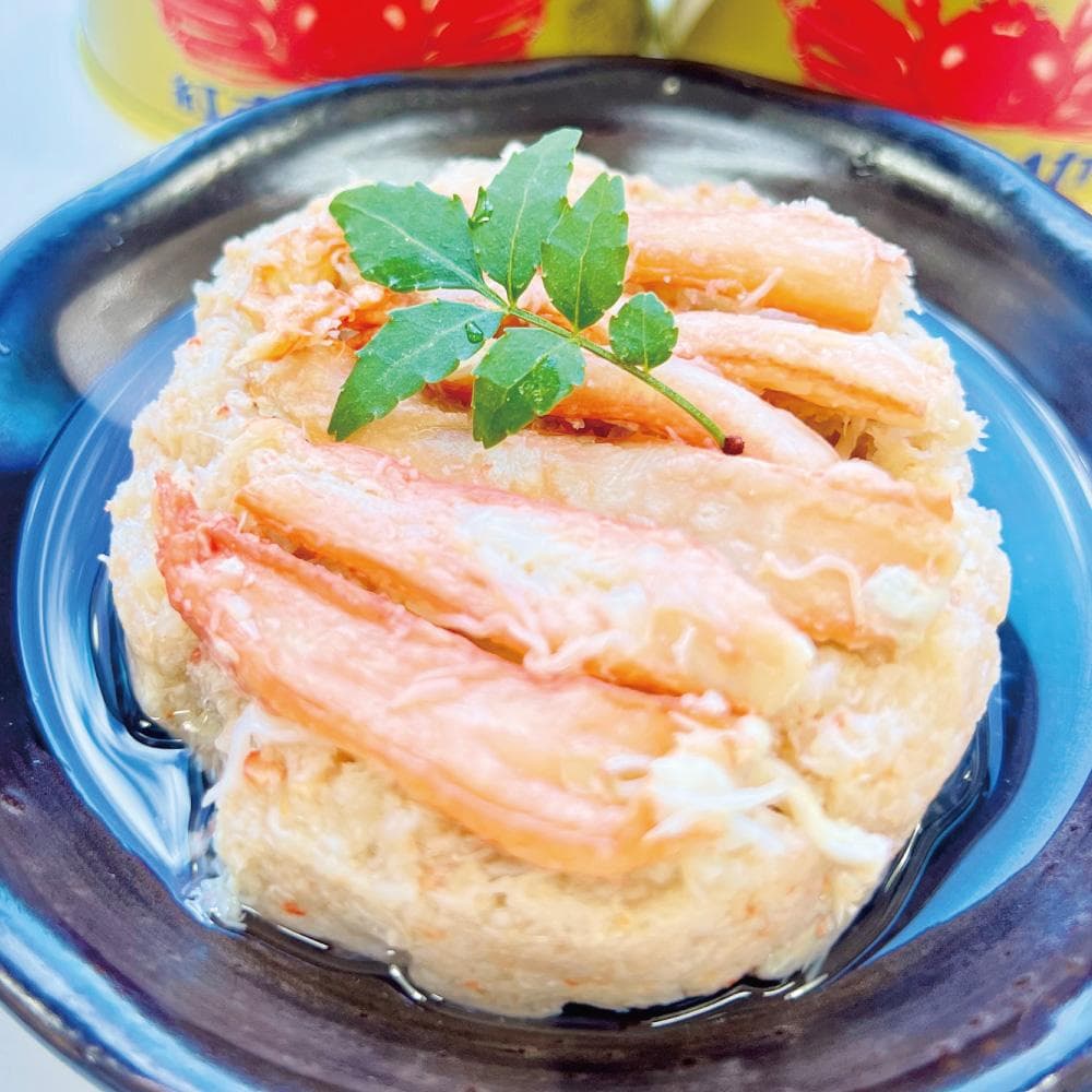 限定20％OFFセール【国産高級缶詰】紅ずわいかに金線8缶セット まとめ買い