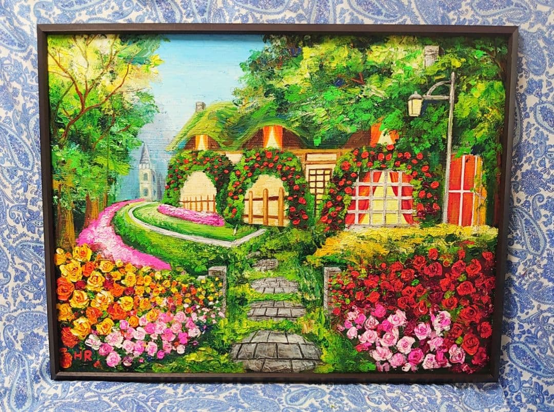 油絵 絵画 【おとぎの国】