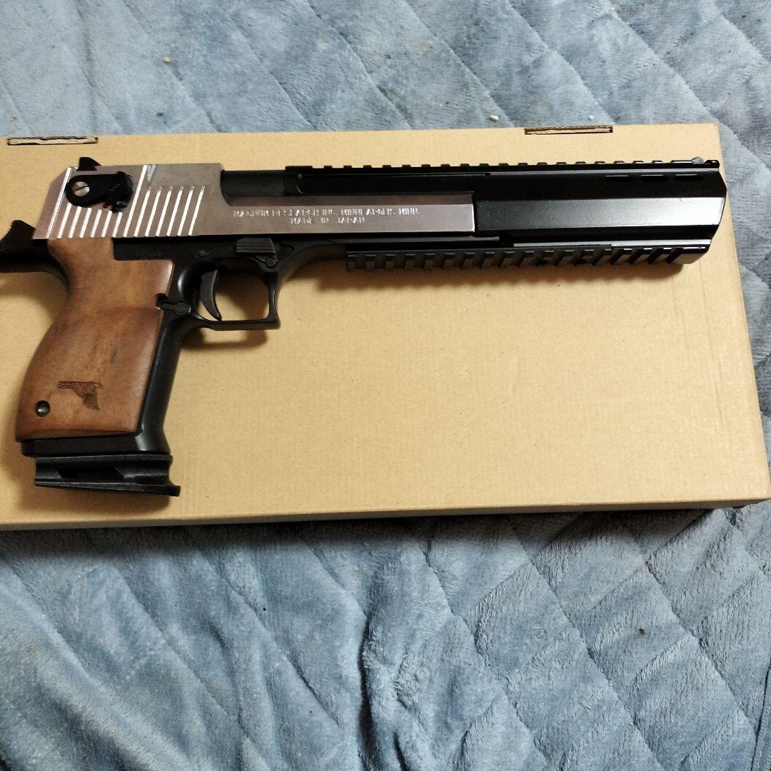 マルイデザートイーグルカスタム ハンドガン ブラック/シルバー/ウッド
