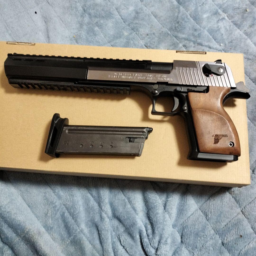 マルイデザートイーグルカスタム ハンドガン ブラック/シルバー/ウッド