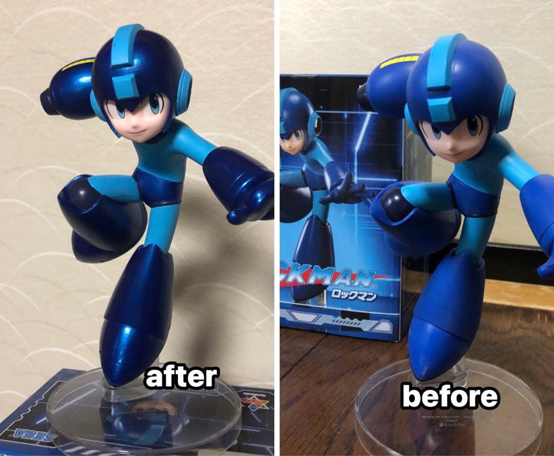 ま*ま様 ロックマン　Luminasta ルミナスタ　フィギュア　リペイント
