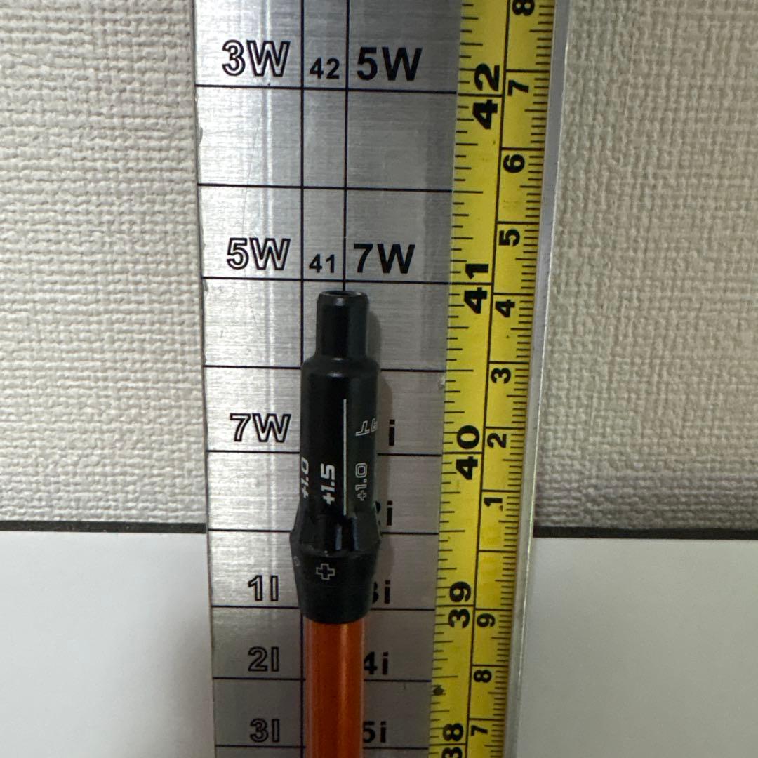 ツアーAD DI 6S PINGスリーブ FW用 ヘッド装着時約41.5インチ