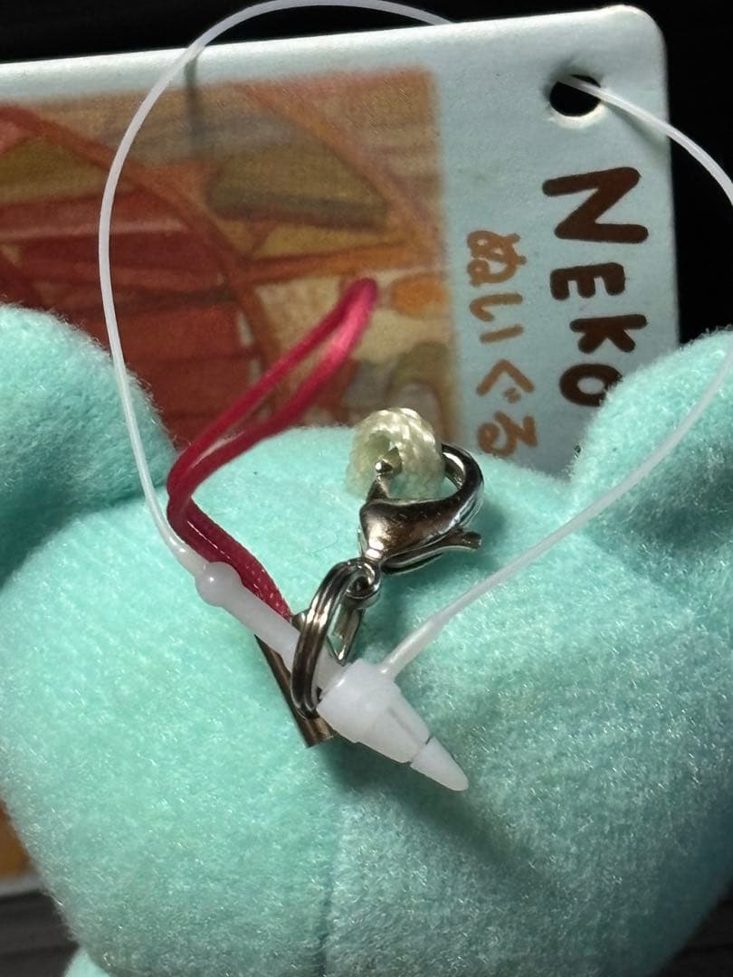 d*t様 サンエックス　ねこのパンヤ　ぬいぐるみホルダー　マスコット　ドイルさん