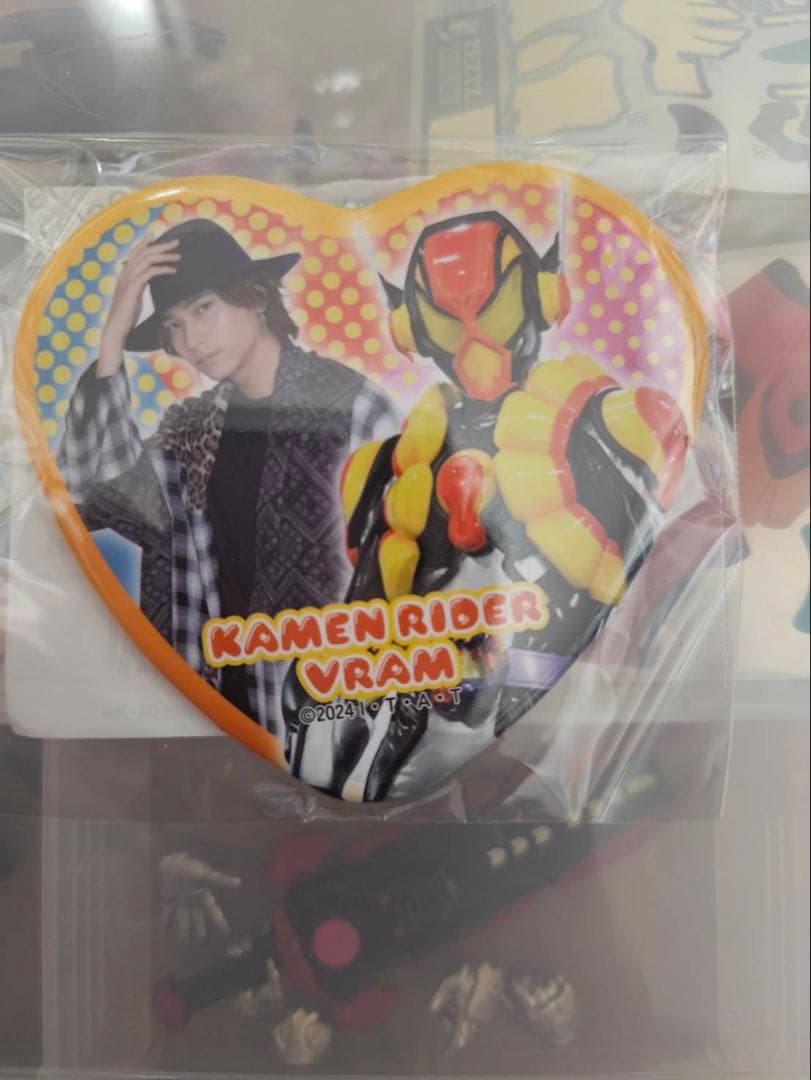 仮面ライダーガヴ TOSくじVram ヴラム ハート缶