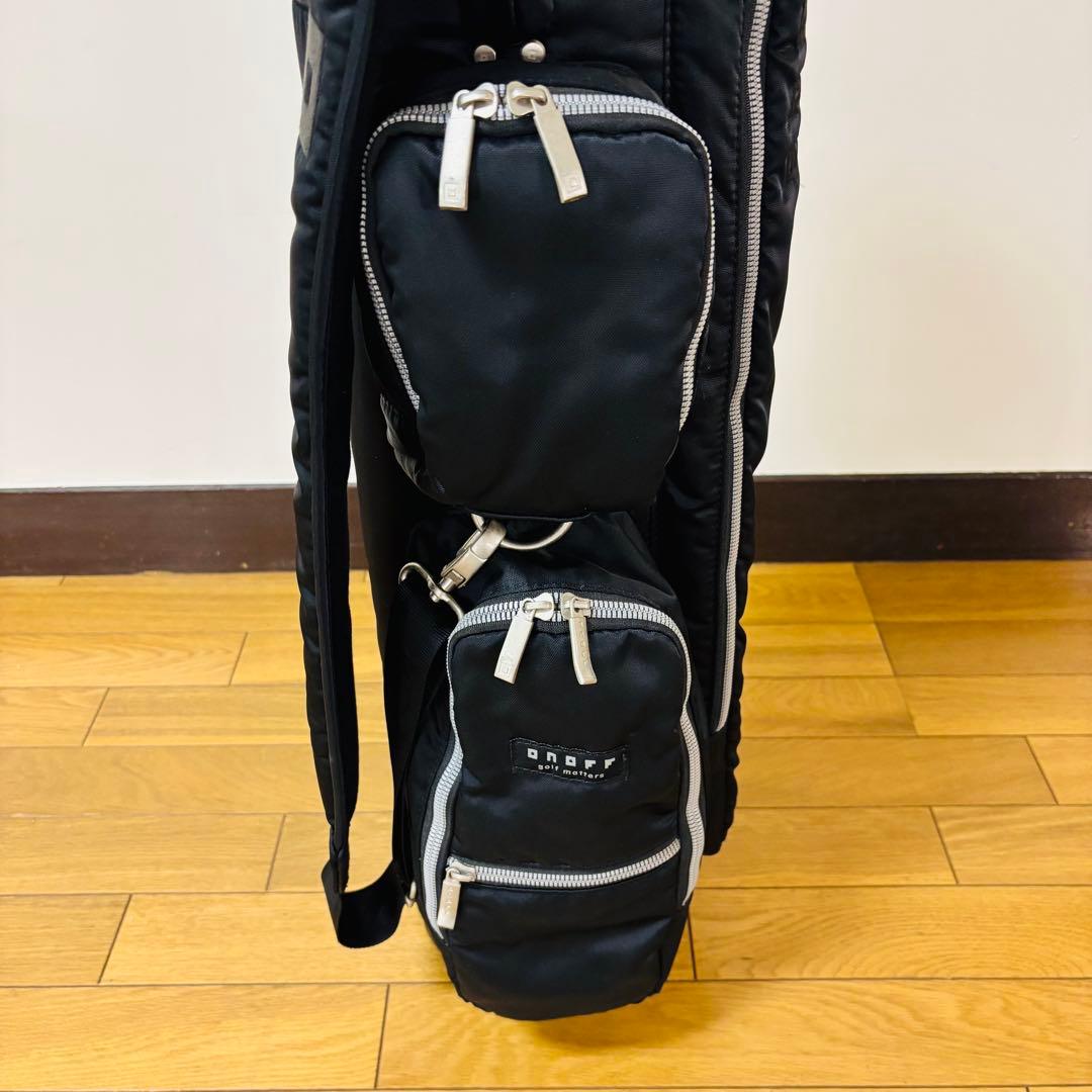 【希少品】　ONOFF キャディバッグ　ゴルフバッグ送料込み