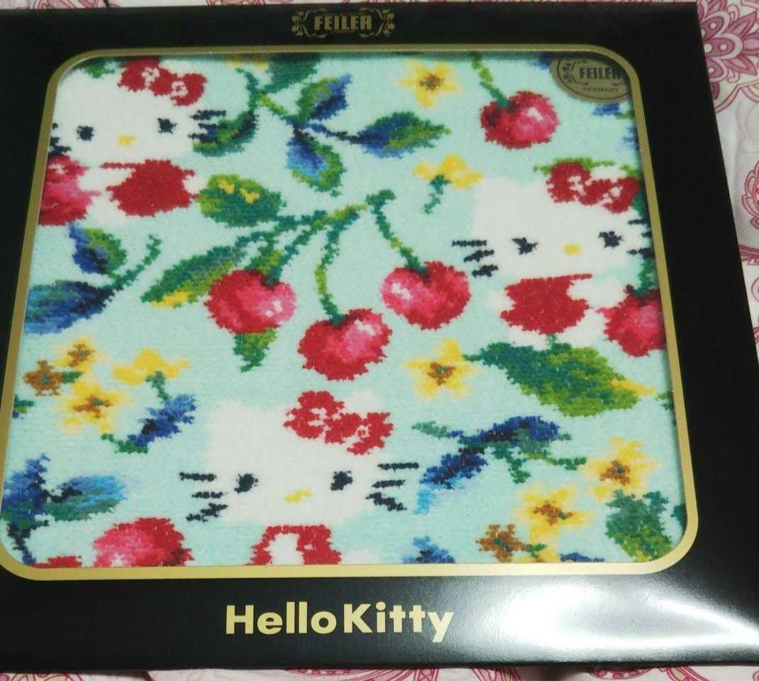 希少♡完売♡限定品♡フェイラー☓キティコラボハンカチセット