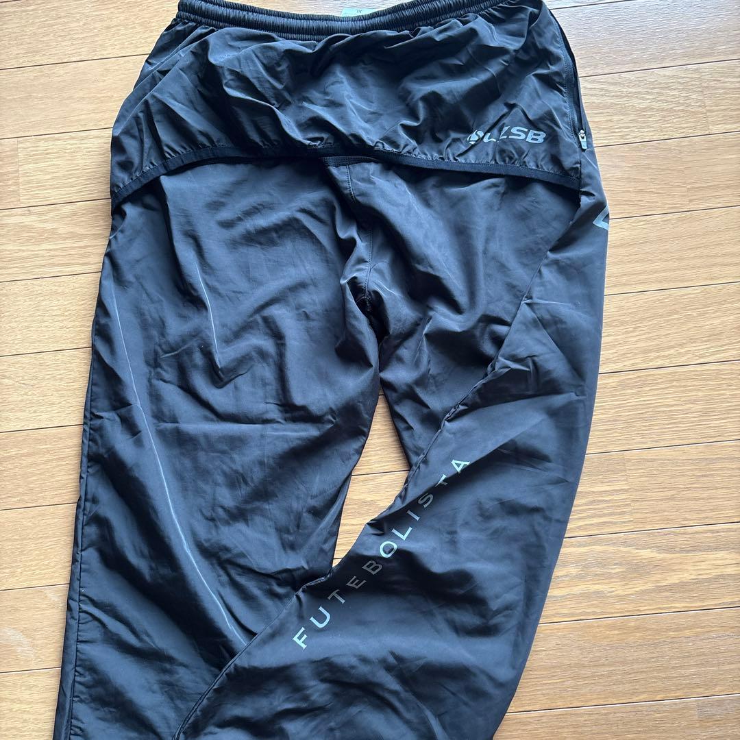 LZSB サッカー用ピステ、黒/グレー3点セット