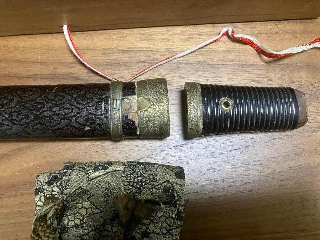 日本刀の短刀拵と木箱付