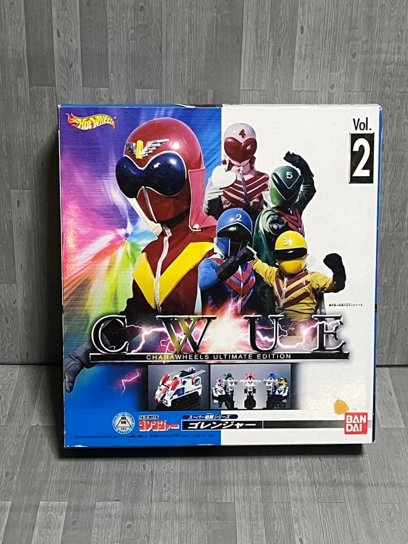 キャラウィール CWUE ゴレンジャー アバレンジャー ハカイダー四人衆 セット