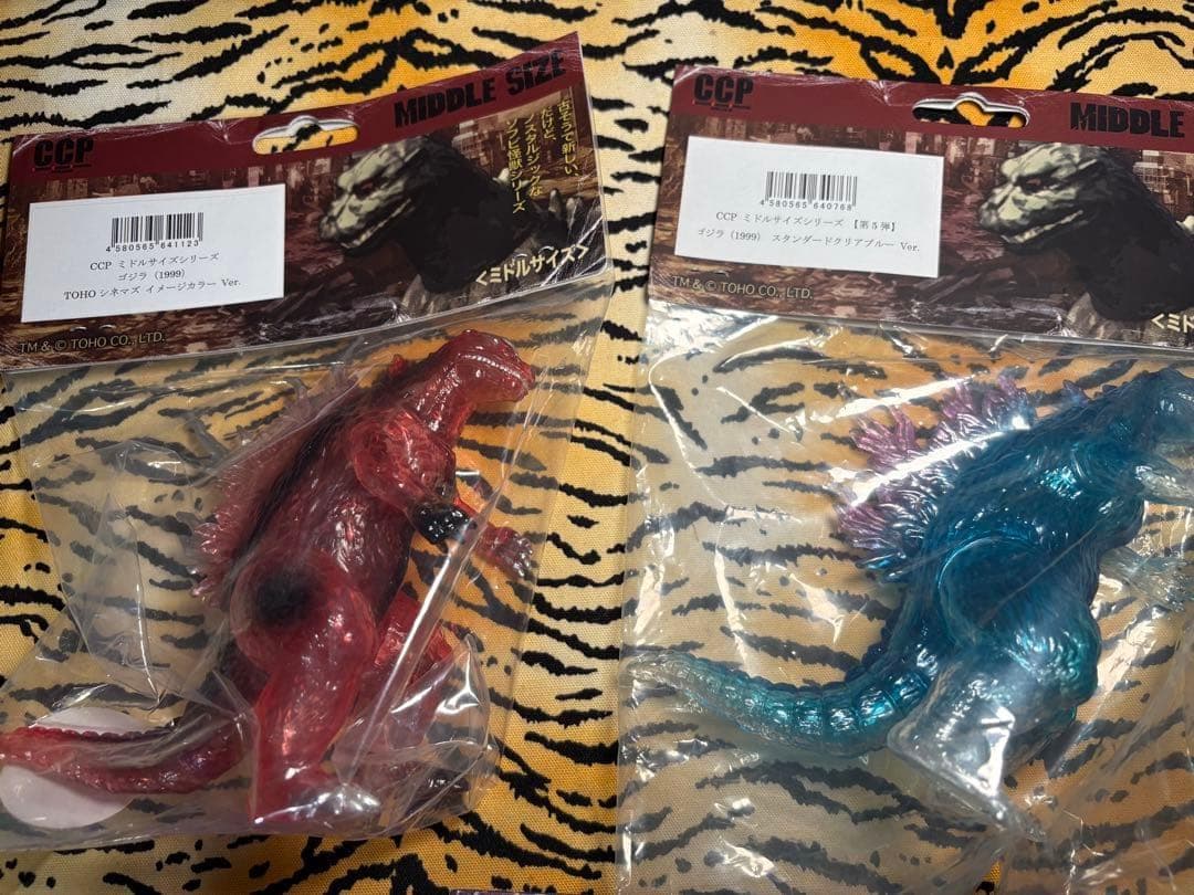 CCP ゴジラ　ガイガン　 ミドルシリーズ まとめ売り ルミナス 蓄光 東宝